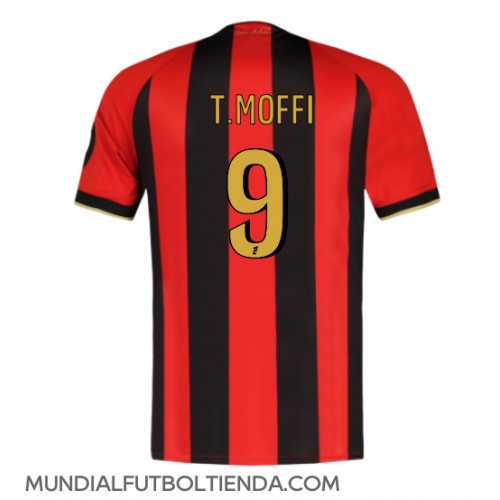 Camiseta OGC Nice Terem Moffi #9 Primera Equipación Replica 2024-25 mangas cortas